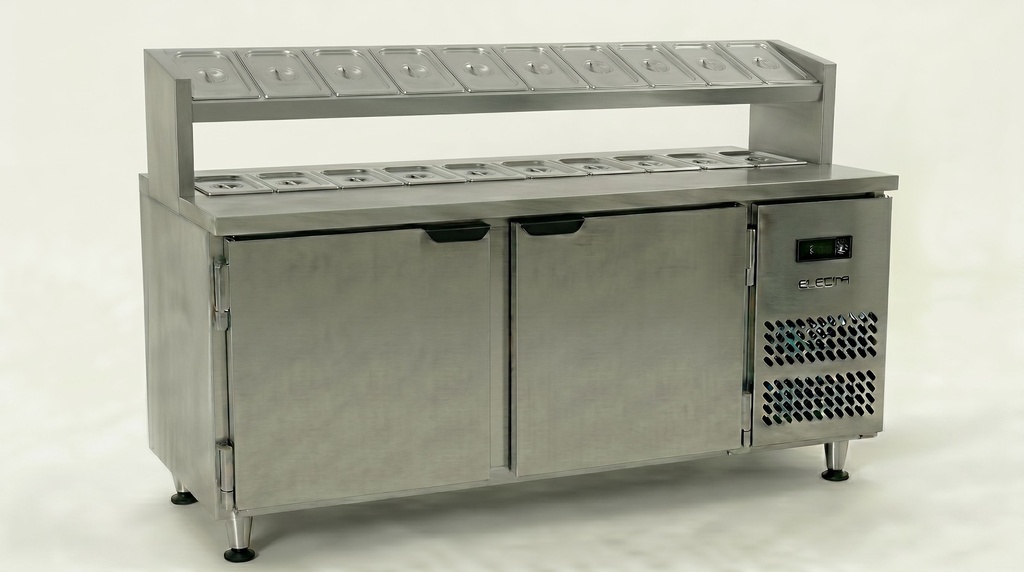 [REF-B-1740-2] Refrigerador Baixo 5GN 2 Canais