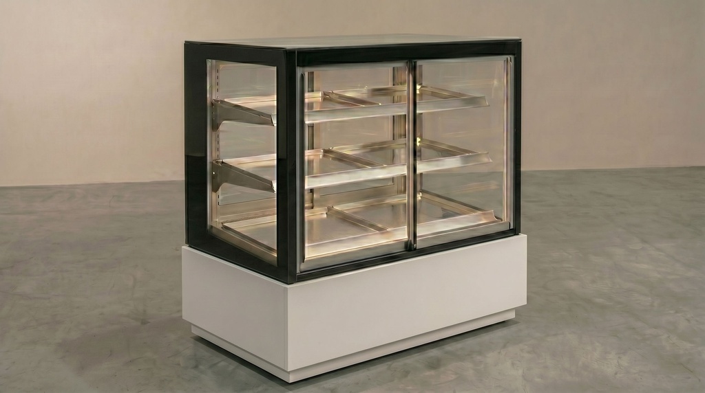 [VSELF-BGX-640-R-180] Vitrine Self BGx Refrigerado 640mm Decor 180