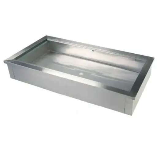 Buffet Aquecido Inox Dropin 4/8 Cubas GN 