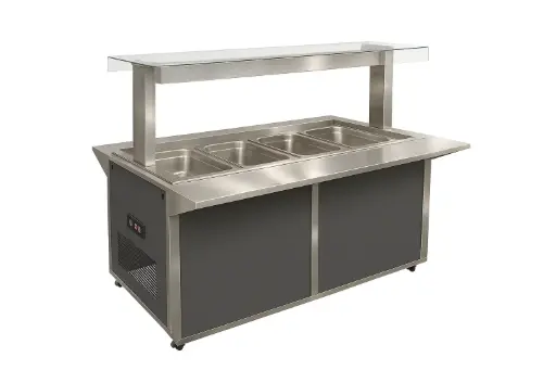 Buffet Quente Electa 8 Cubas 1/2 - 4 Cubas 1/1