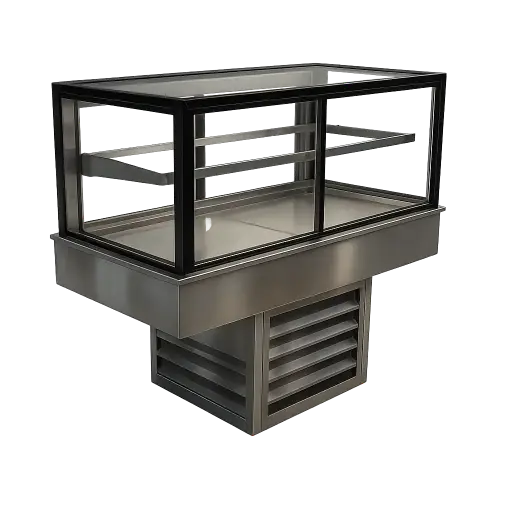 Vitrine Refrigerada Self Service Electa 500s 700mm Ar Forçado Dropin 